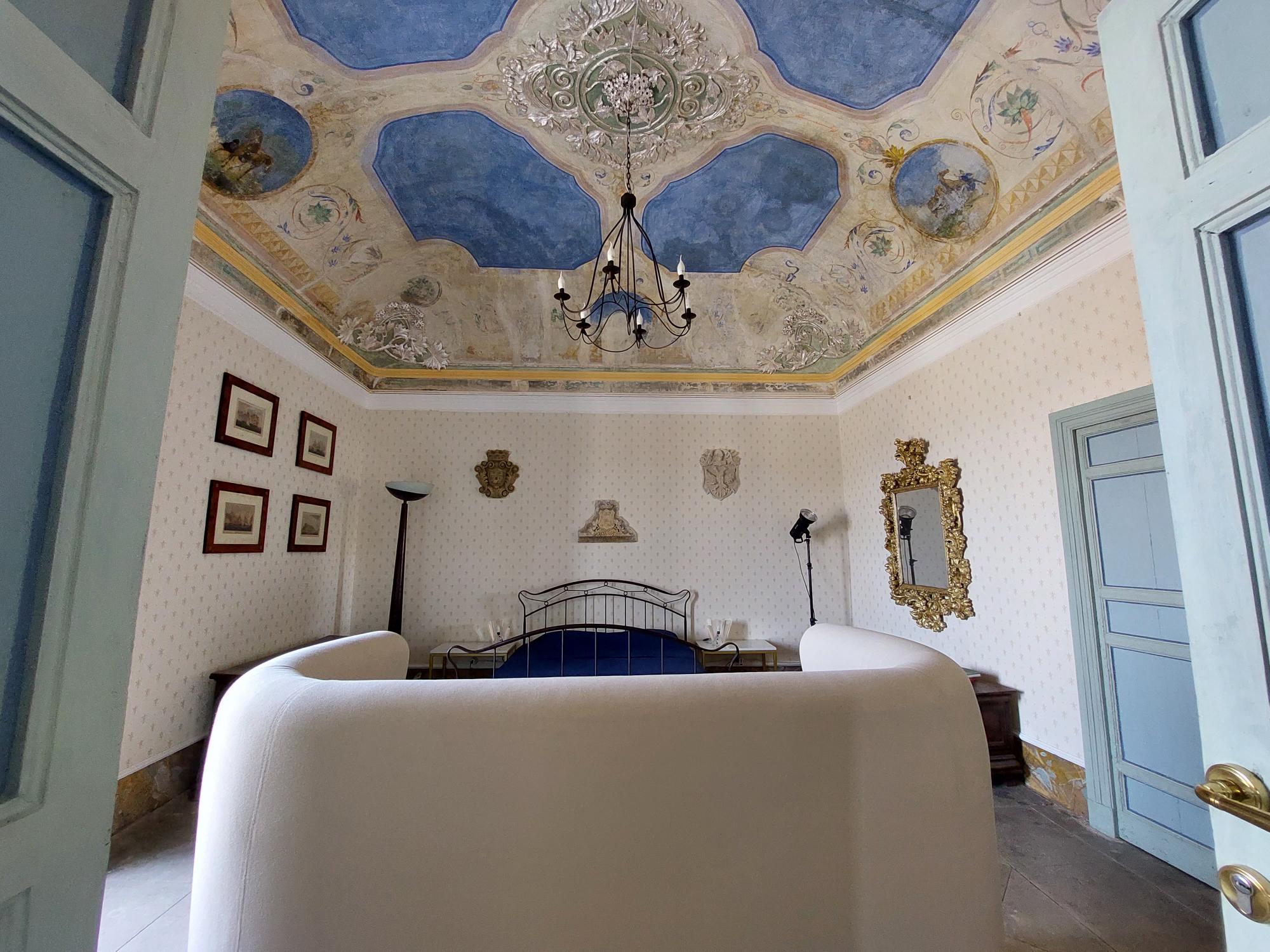 Aristocratic ancient baroque palace amazing landscape and views private roof garden terraces